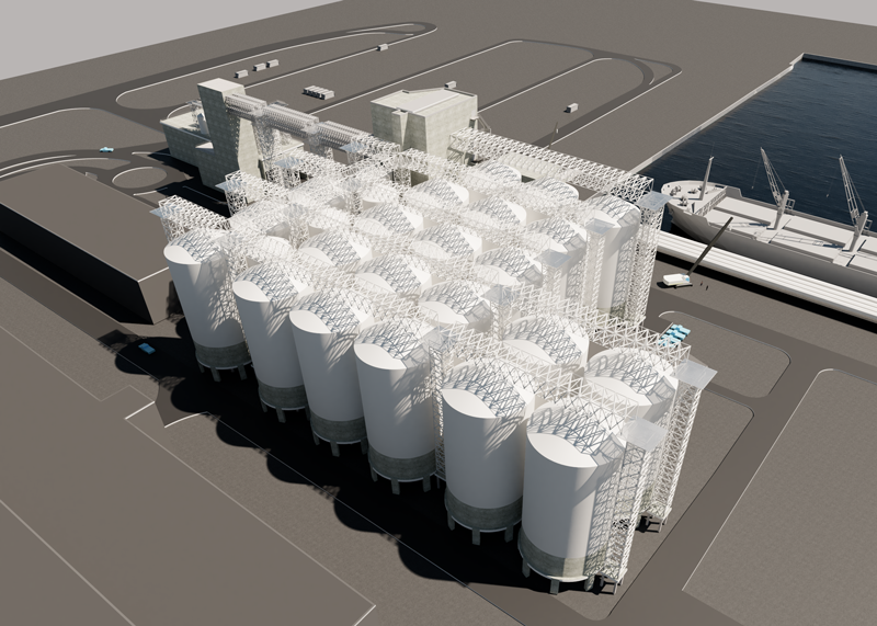 Port plant design / feasibility